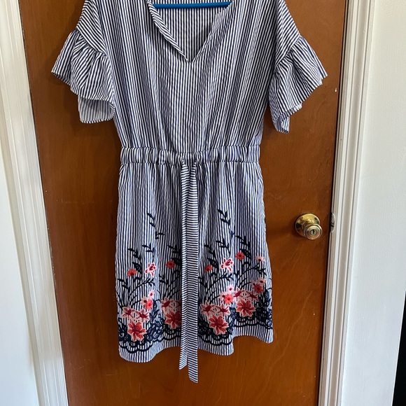 Westport Dresses & Skirts - Striped Floral womes Dress